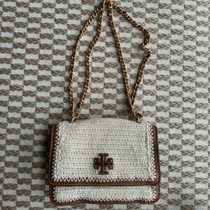 Tory Burch Cream Purse